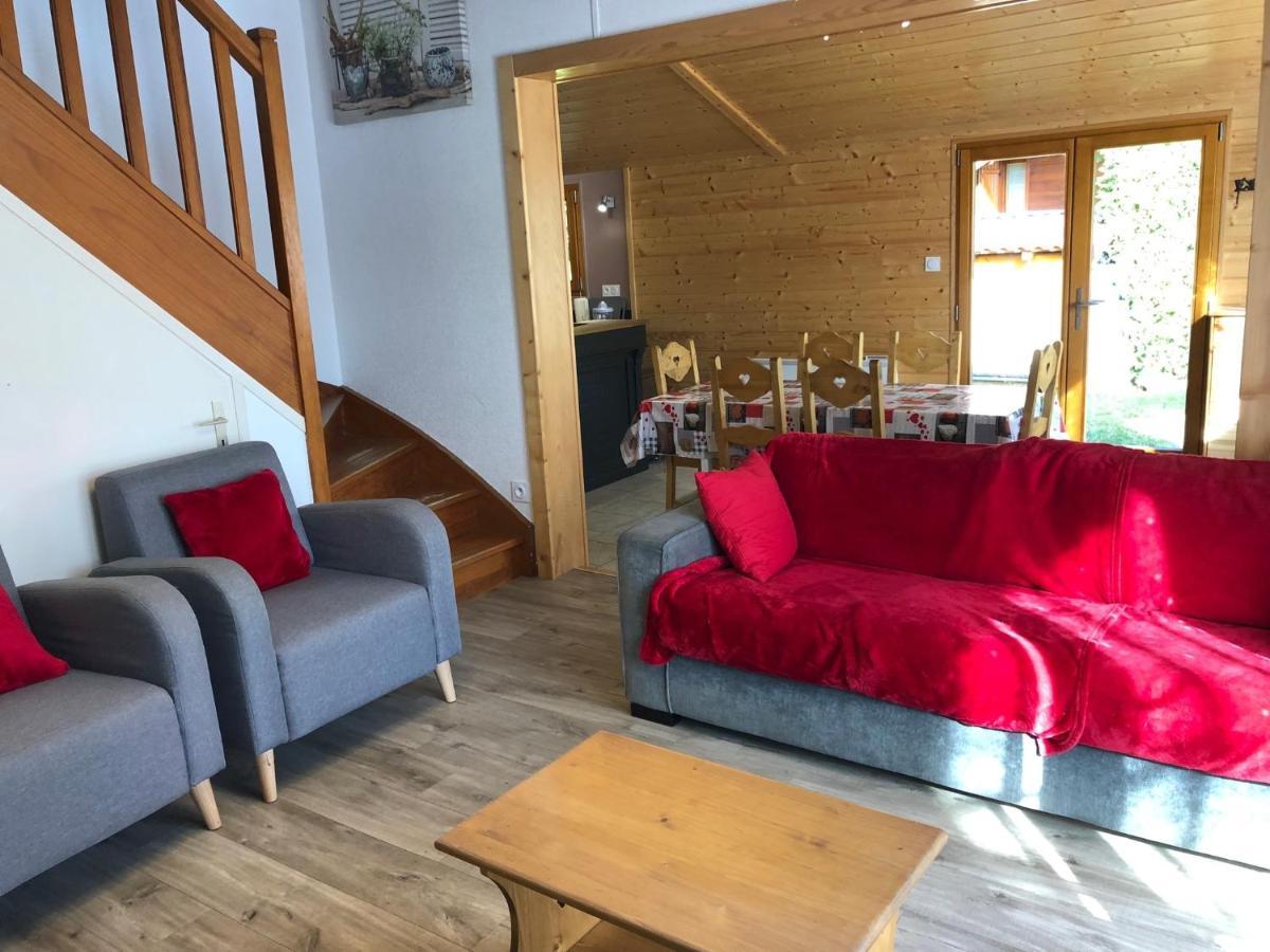 Chalet O Fil De Lo - Wifi, Bbq, Parking 克松吕-隆日梅 外观 照片